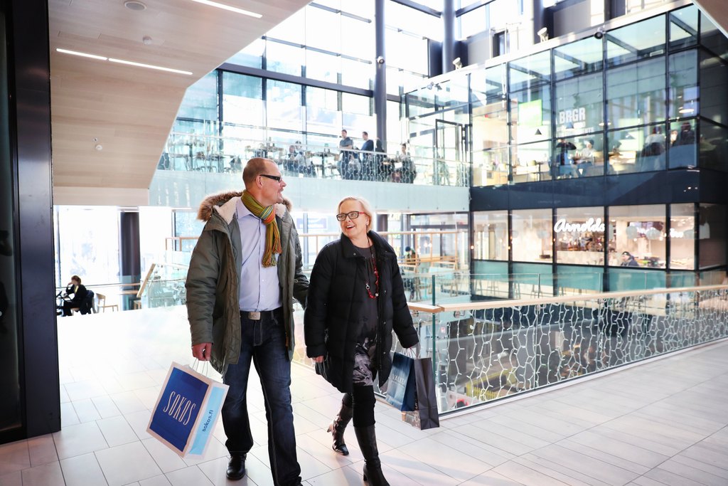 Image of the shopping center