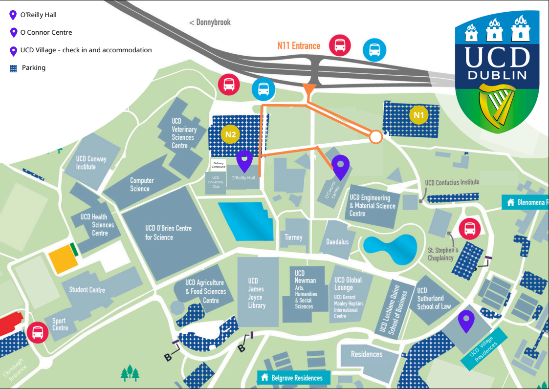 Conference map